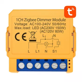 AVATTO ZDMS16-1 ZigBee Smart Kontaktligzda, TUYA saderīga