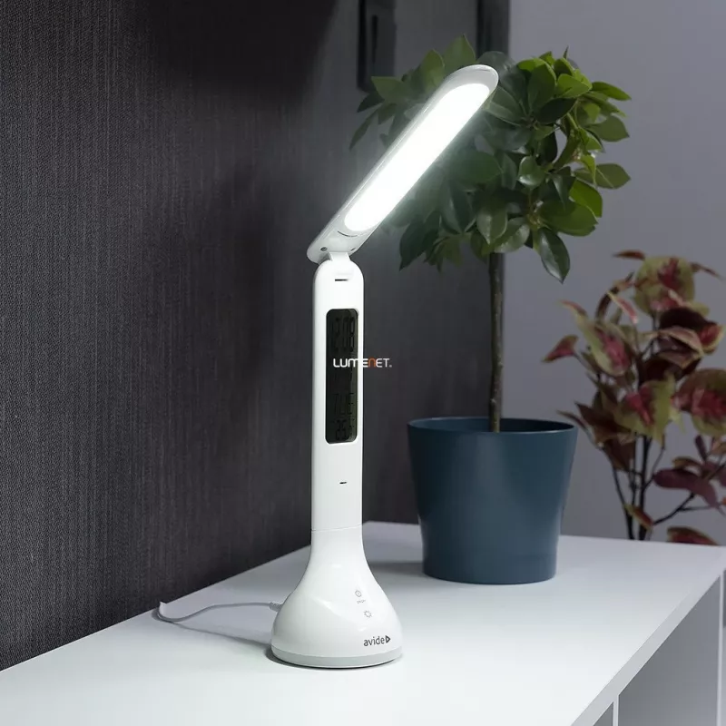 Avide LED galda lampa RGB kalendārs balta 4W 250lm