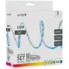 Avide LED Strip Blister 12V 16W RGB 5m ar IR tālvadību