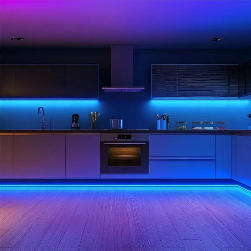 Avide LED Strip Blister 12V 16W RGB 5m ar IR tālvadību