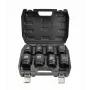 AWTOOLS Black Line 3/4 inch Trieciena Uzgriežņu Atslēgu Komplekts, 8 Daļas, 24-38mm, Īsais, Cr-Mo