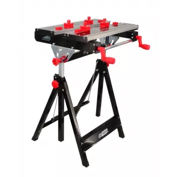 AWTOOLS regulējama augstuma darbgalds 77-107 cm 120x60 cm 150 kg