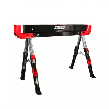AWTOOLS Adjustable Sawhorse Stand 62-82 cm
