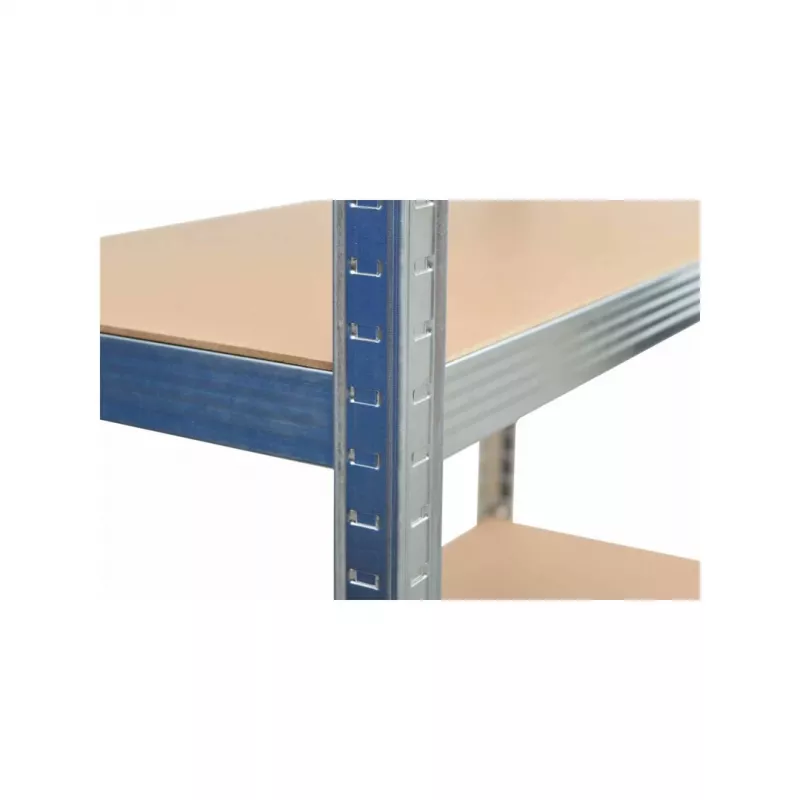 AWTOOLS AW Rack 5 Plaukti 200x90x40, Slodze 250kg / 5.0mm - Ātrā montāža bez skrūvēm