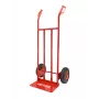 AWTOOLS AW noliktavas ratiņi 2 riteņi 200kg rokas rati ar pneimatiskajām riepām, tērauda rāmis, zils/melns