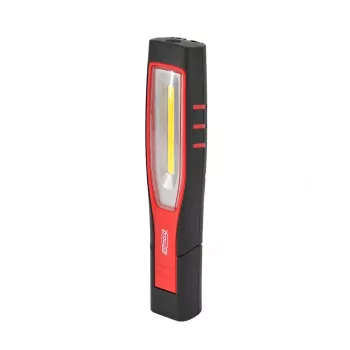 AWTOOLS AW WORKSHOP TORCH ALTO BLACK LINE 500 lm COB LED uzlādējams darba lukturis ar magnētisku pamatni un grozāmu galvu