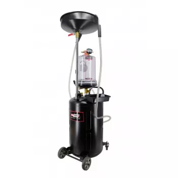 AWTOOLS AW10415BL manuālais rotācijas eļļas sūknis 200L mucām, 20 L/min, čuguna, teleskopiskā sūkšanas caurule, 2 inch BSP