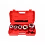 AWTOOLS AW20612 Manuālais cauruļu griezējs 3-30 mm ar atslāņošanas instrumentu un rezerves asmeni
