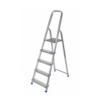 AWTOOLS AW23021 3-Sekciju Teleskopiskās Kāpnes 4,25m Alumīnijs 150kg EN131