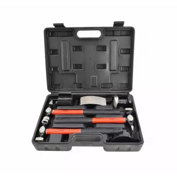 AWTOOLS AW32269BL 1000 g Kalvja āmurs ar stiklplasta kātu un šķērsgalu, melns
