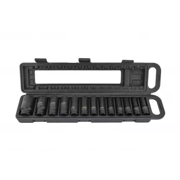 AWTOOLS AW38690BL 172 daļu Chrome Vanādija uzgriežņu atslēgu komplekts ar 1/4 collu, 3/8 collu, 1/2 collu piedziņām, 72 zobu sprūdrati, E-Torx, uzgaļiem un formētu kasti