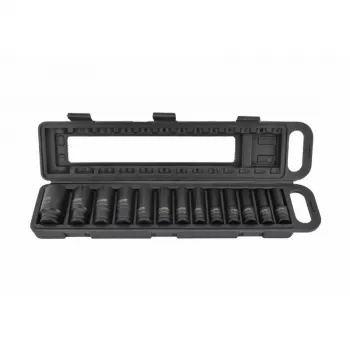 AWTOOLS AW38690BL 172 daļu Chrome Vanādija uzgriežņu atslēgu komplekts ar 1/4 collu, 3/8 collu, 1/2 collu piedziņām, 72 zobu sprūdrati, E-Torx, uzgaļiem un formētu kasti