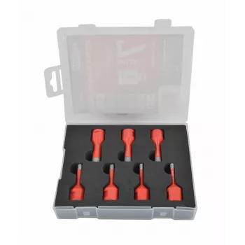 AWTOOLS AW47307 7 gab. HSS urbju komplekts DIN 338 – 2-10 mm metālam, kokam un plastmasai
