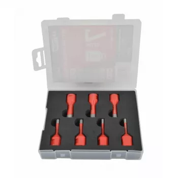 AWTOOLS AW47307 7 gab. HSS urbju komplekts DIN 338 – 2-10 mm metālam, kokam un plastmasai