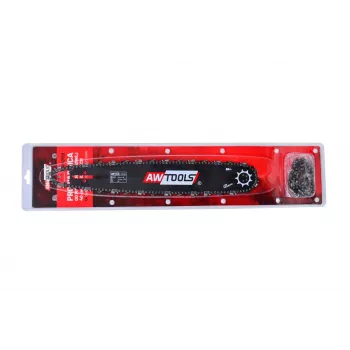 AWTOOLS AW80155 14 collu pusķēdes zāģa ķēde, 3/8 collu solis, 1.3 mm platums, 52 piedziņas posmi