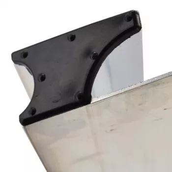 AWTOOLS AWBL25165 Betona gludināmais špakteļlāpstiņš 250 x 165 mm ar alumīnija lāpstiņu un mīkstu rokturi