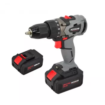 AWTOOLS HOOZAR Bezvadu triecienurbjmašīna 18V 2x4.0Ah 60Nm CD60BL-M2