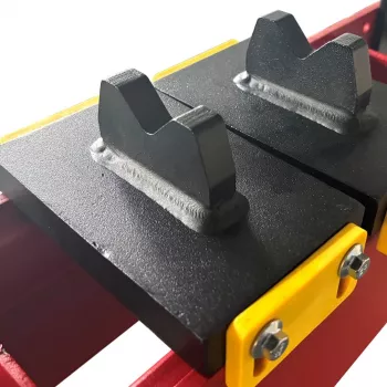 AWTOOLS Hydrauliskā Prese ar Manometru PROF 30T 55-1035mm ar Kājas Pedāli un Aizsargu Black Line