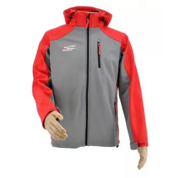 AWTOOLS Softshell jaka Džemperis T4 Sarkans-Pelēks Izmērs S