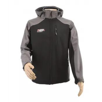 AWTOOLS softshell jaka T4 pelēki melna XL