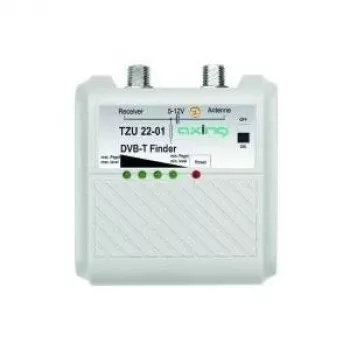 Axing TZU 22-01 2 virzienu F tipa signāla sadalītājs/apvienotājs 5-2400 MHz, pelēks