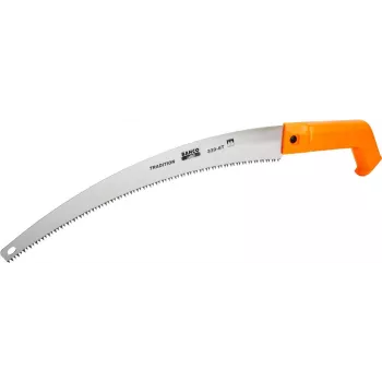 Bahco 340-6T Atzarošanas zāģis ar 360 mm hromētu asmeni, XT zobojums, 6 TPI, ergonomisks divkomponentu rokturis, oranžs