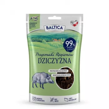 BALTICA PRZYSMAKI REGIONÓW Semi-Soft Wild Game Dog Treats 80g