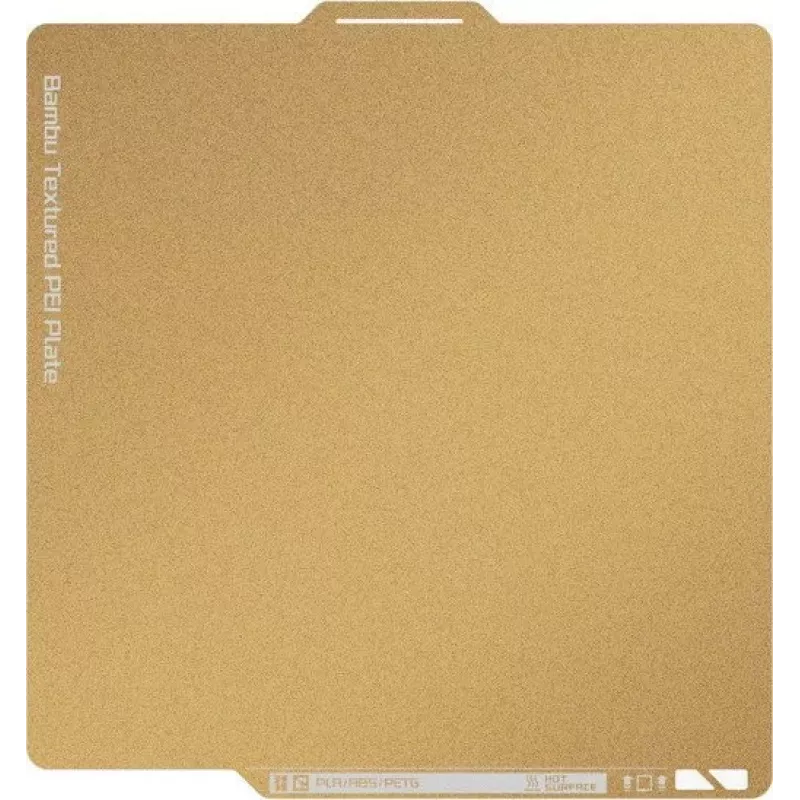 Bambu Lab Textured PEI Plate (Gold)