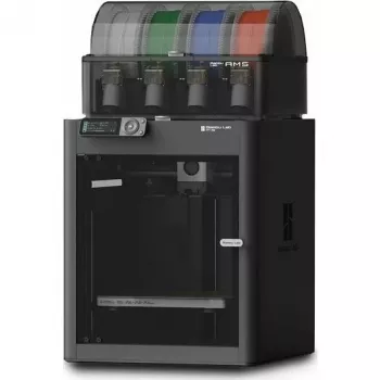 BambuLab P1S Combo 3D printeris (ar AMS, FDM, 256 x 256 x 256 mm)