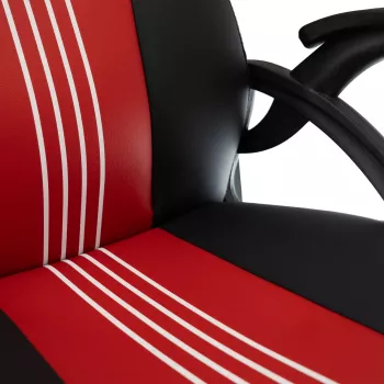 Baracuda ABALONE-B/R Gaming Chair Black/Red