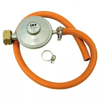 Barbecook gāzes reduktora komplekts Nīderlandei ar 100 cm šļūteni, 30 mbar, EN 16129 – BC-ACC-7184