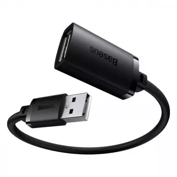 Baseus AirJoy Series USB 2.0 pagarinātājkabelis 1,5 m melns