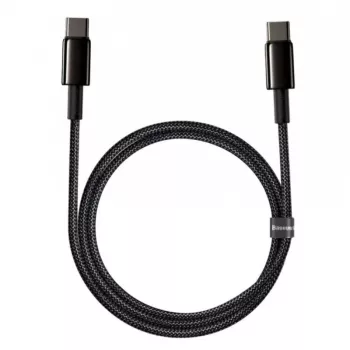 Baseus Cafule Series Metal USB-C to USB-C Cable 1m 100W Black