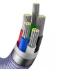 Baseus Crystal Shine Series USB-C to Lightning Fast Charging Data Cable 20W 1,2m Purple (CAJY000205)