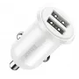 Baseus Grain Pro Auto Lādētājs 2x USB 4.8A Balts