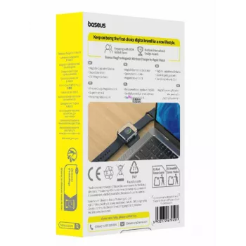 Baseus MagPro bezvadu induktīvais lādētājs Apple Watch, 2,5W, Melns