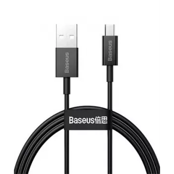 Baseus Superior Fast Charging Data kabelis MicroUSB 2m Melns