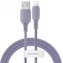 Baseus Yiven Cable USB-A to Lightning 2.4A 1,8m Blue Purple