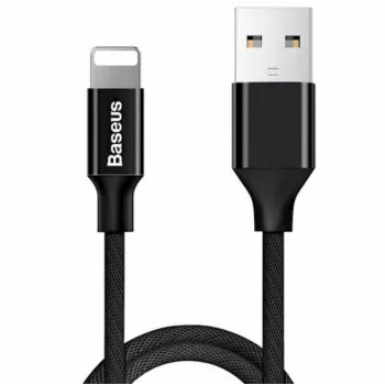 Baseus Yiven USB-A to Lightning kabelis 1,2m 2A Melns