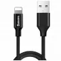 Baseus Yiven USB-A to Lightning kabelis 1,2m 2A Melns