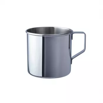 BASIC NATURE Stainless Steel Mug Zebra Edelstal 500ml