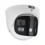 BCS 4MP IP kupola kamera ar AI perimetra aizsardzību, 2,8mm fiksēts objektīvs, PoE, IP67, IK10, balta