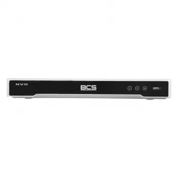 BCS 8 kanālu IP NVR ierakstītājs BCS-V-NVR0802-A-8K-8P