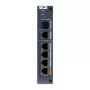 BCS BCS-L-SP0401G-1SFP-M Industrialais nekonfigurējams PoE+ slēdzis, 4x PoE+ RJ45 + 1x RJ45 + 1x SFP, 65W