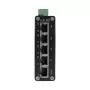 BCS ISP04G01G Industriāls 4 Portu PoE+ Slēdzis ar 1 Gigabita Augšupsaiti