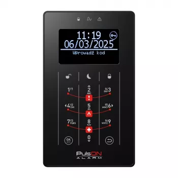 BCS PulsON LCD(BL)/S BL divvirzienu tālvadības pults automašīnas signalizācijai