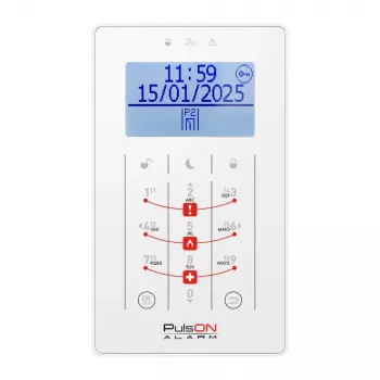 BCS PULSON LCD/S WH Istabas termostāts