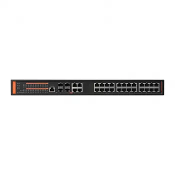 BCS SP24G04G-4SFP-M pārvaldāms Layer 2 Gigabit Ethernet slēdzis ar 24x RJ45 un 4x SFP portiem