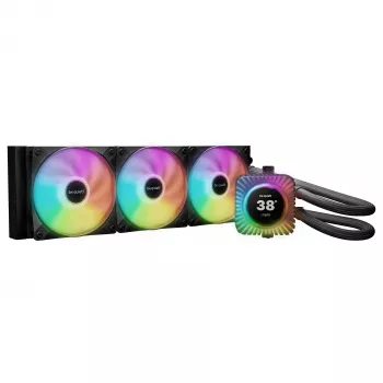 be quiet! Light Loop IO LCD 360mm All-in-One šķidruma CPU dzesētājs, Melns