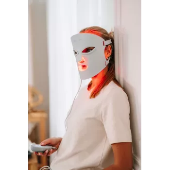 Beautifly AuraSkin Pro LED Light Therapy Face Mask - 7 Colors, 192 Diodes, Rechargeable